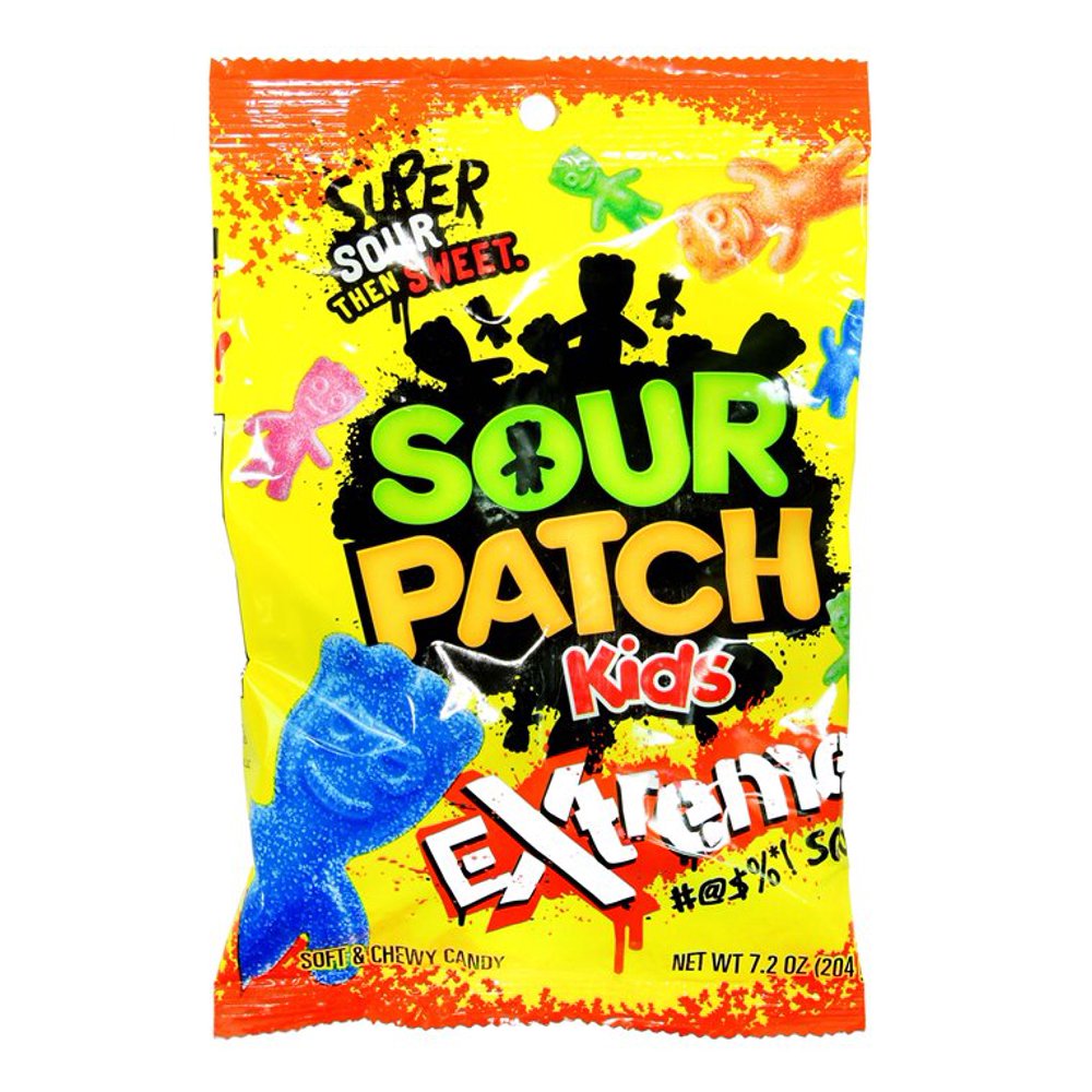 Product Of Sour Patch Kids, Extreme Soft & Chewy, Count 12 (7.2 oz
