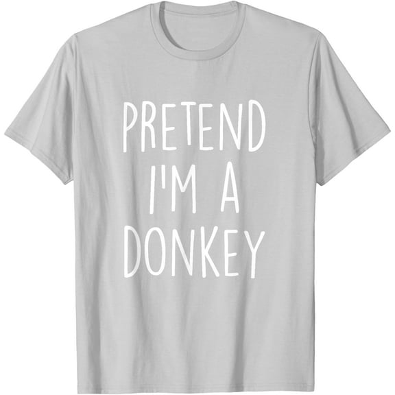 Velto Lazy Costume Shirt - Donkey Costume T-Shirt All Size S-5XL
