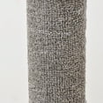thumbnail image 7 of PetPals 25"H Scratching Post with Sisal Carpet and Groomer, Laminated Wood Base, 2 Teaser Toys, Grey, 7 of 7