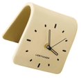 thumbnail image 3 of Desktop Ceramic Clock Simplicity Desk Clock Home Decoration Living Room Bedside Silent Desk Clock, 3 of 5