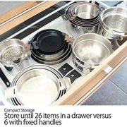 Cristel Strate Fryingpan, 12, Silver