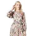 thumbnail image 3 of Principles Femmes Abstraite Plissée Robe Midi, 3 of 3