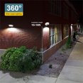 thumbnail image 4 of Super Bright Solar Street Lights, 2 Pack 8800LM Dusk to Dawn Motion Sensor Solar Street Lights, Waterproof Flood Security Street Light Outdoor for Yard, Garden, Path, Patio, Porch, 4 of 7