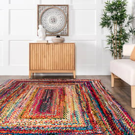thumbnail image 6 of nuLOOM Tammara Hand Braided Area Rug, 9' 6" x 13' 6", Multi, 6 of 6