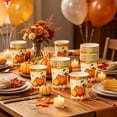thumbnail image 4 of Yhmxh 16Pcs Fall Disposable Paper Cups Thanksgiving Party Supplies, Pumpkin Maple Leaf Printed Party Cups, Autumn Harvest Themed Beverage Cups for Hot Cold Drinks, Thanksgiving Dinner, Fall Festival, 4 of 6