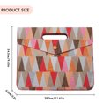 thumbnail image 2 of Bolso de mano de noche de cuero PU para mujer bolso pequeño bolso de mano para mujer rojo, 2 of 8