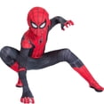 thumbnail image 4 of Disfraz de superhéroe de Marvel Spiderman para Halloween para niños y adultos, estilo 3D de licra, mono Zentai, 4 of 5