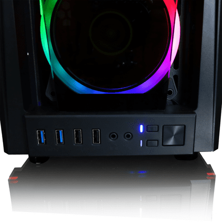 CLX - SET Gaming Desktop - Intel Core i9 10850K - 16GB Memory - NVIDIA GeForce RTX 3070 - 480GB SSD + 2TB HDD - Black