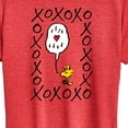 thumbnail image 3 of Peanuts - Woodstock Xoxo - Women's Short Sleeve Graphic T-Shirt, 3 of 6