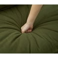 thumbnail image 7 of Modular Sofa,Soft Corduroy Fabric Loveseat Sofa for Living Roo,Upholstered Sofa Couch will DIY,No Armrests,Green, 7 of 7