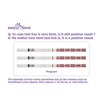Easy@Home 50 Ovulation Tests (LH tests) and 50 Pregnancy Test (HCG tests) Combo Urine Test Strips Kit - the reliable Ovulation Predictor Kits, 50 LH + 50 HCG Tests