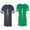 Men Navy / Women Green, variant on King Queen Sword Matching Couple Cotton Jerseys (Men Green / Women Black) (Men XL / Women L)
