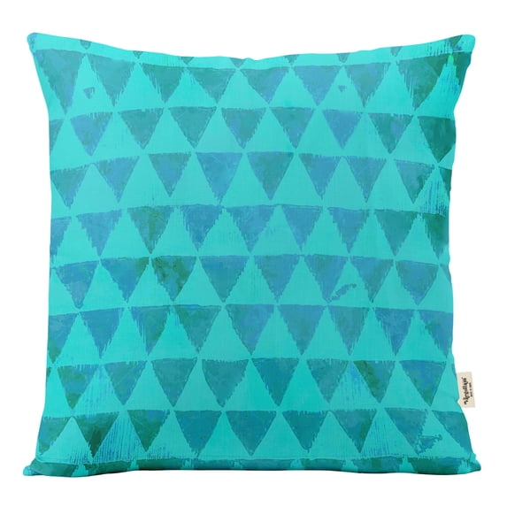 VargottamSquare Pillow Cover - Decorative Pillow Covers20x20 Inches,PrintedTeal BlueThemePillowcase, DecorativeSquareCushionCovers