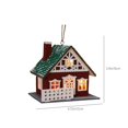thumbnail image 3 of Ganfancp Adornos Navideños de Madera para El Hogar Colgantes para Casas Pequeñas Adornos Creativos Ofertas Flash Liquidación 1 X Decoración Navideña, 3 of 6