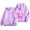 Purple, variant on Women's Hoodies Sweatshirts Standout Zip Up Hoodie with Front Pockets and for Daily Wear and Cancer Awareness Print Pullover Sweatshirt for Autumn and Winter Pink S