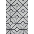 thumbnail image 3 of Rizzy Home Luniccia Grey Geometric Shag 8' x 10' Area Rug, 3 of 4