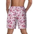 thumbnail image 4 of Goofa Flower Butterfly Printed Men's Swim Trunks Board Shorts Quick Dry Mens Swimming Trunks with Compression Liner,Breathable Fit Hawaii Beach Shorts-X-Large, 4 of 9