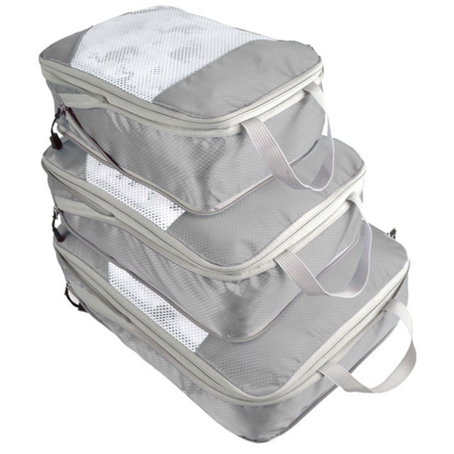 Bolsa de almacenamiento de compresión de viaje impermeable, juego de tres piezas adecuado para necesidades de viaje