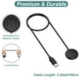 thumbnail image 4 of Tianle Charger Cable Compatible with Google Pixel Watch 2, Magnetic Charging Cable Cord Compatible with Pixel Watch 2 Smartwatch (2 Pack, Black), 4 of 6