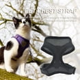 thumbnail image 4 of Arnés reflectante para collar de perro y gato chaleco de malla para mascotas ropa para entrenamiento (negro M) Sywqhk Libre de BPA, 4 of 8