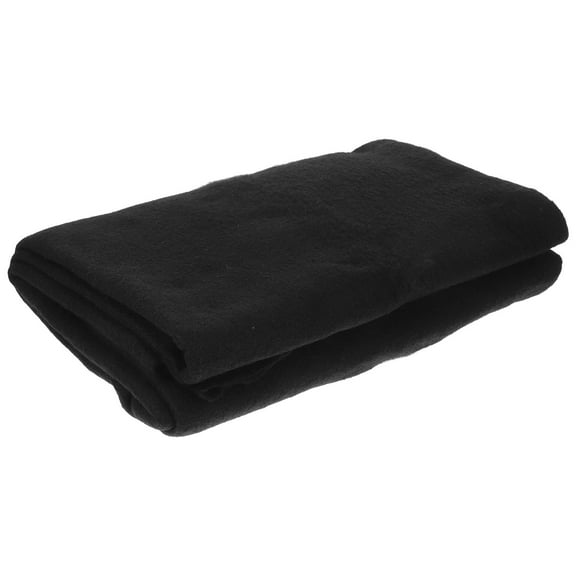 STOBOK Pond Liner Underlayment Black Nonwoven Fabric Cushioning Mat for Garden Ponds
