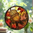 thumbnail image 2 of Acorn Ornament Window Hanging Window Suncatcher Glass Panel with Metal Chain Sun Catchers Wall Art Home Decor Gift for Women Mother's Day, 2025, 2025, Festive Home Accent,, 2 of 6