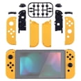 thumbnail image 5 of Caution Yellow Replacement Housing Shell w/Full Set Buttons Case for Nintendo Switch/OLED Joycon, 5 of 10