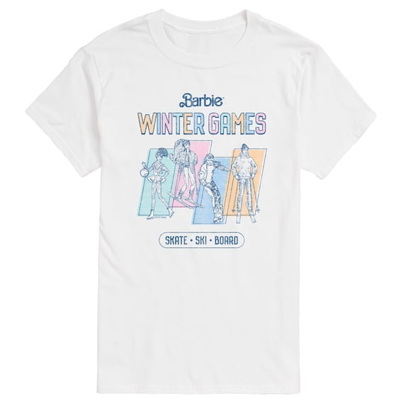 Barbie - Barbie Winter Games - Men's Short Sleeve Graphic T-Shirt