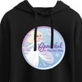 thumbnail image 3 of Frozen - Winter - Beautiful In My Own Way - Juniors Cropped Pullover Hoodie, 3 of 5