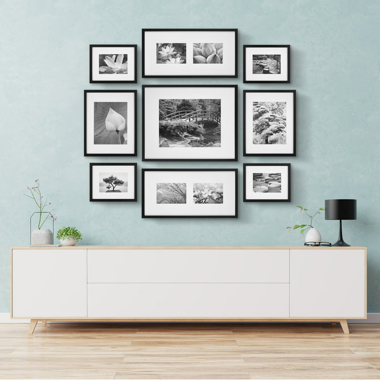Hanging Gallery Frames - Set of 9