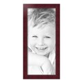 thumbnail image 2 of ArtToFrames 10" x 23" Cherry Picture Frame, 10x23 inch Red MDF Poster Frame (WOM-4333),  Pack, 2 of 8