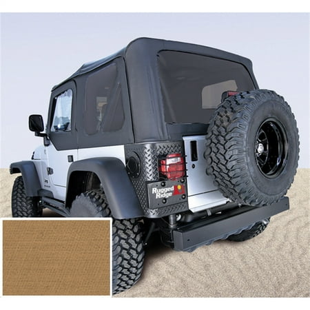 Rugged Ridge by RealTruck | 13704.37 Fabric Replacement Top Compatible with 1997-2002 Wrangler (TJ) Compatible with Select: 1997-2002 Jeep Wrangler / TJ