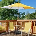 thumbnail image 4 of Ainfox 7.5ft Beach Round Market Patio Umbrellas, UV Resistant, 4 of 8