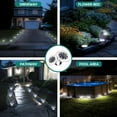 thumbnail image 5 of Solar Lights Outdoor, 12 Pack Solar Lights for Outside, 8 LED Waterproof Landscape Lighting, Solar Powered In-Ground Lights for Garden Yard Lawn Patio Pathway Driveway Walkway (White), 5 of 7