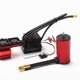 thumbnail image 4 of Esc S3670 2650KV Motor sin escobillas Motor impermeable sin sensor y 120A Sin escobillas ESC XT60 Reemplazo del disipador de calor para HSP HPI 1/8 RC Car Truck Eccomum Esc, 4 of 7