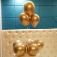 thumbnail image 1 of Globo metálico de 5 y 10 pulgadas, 1,8 g, para ceremonia de boda, fiesta de cumpleaños, decoración festiva, decoración de boda, 1 of 5
