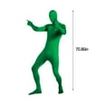 thumbnail image 3 of Wovilon Full Bodysuit Unisex Spandex Stretch Adult Costume Disappearing Man Body Suit, 3 of 7