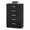 Black, variant on Hodedah Five Drawer Contemporary Wooden Chest in Black Finish