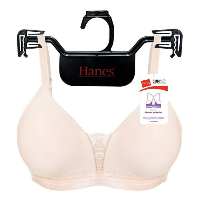 Brasier Hanes Intimates con Encaje Canela Talla 36C
