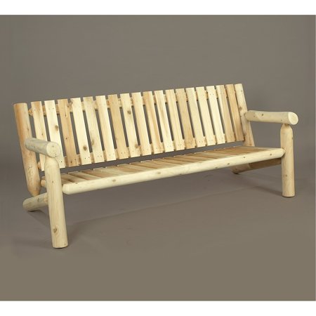 UPC 779711000073 product image for Newport Cedar Log Settee - 6 Ft. | upcitemdb.com