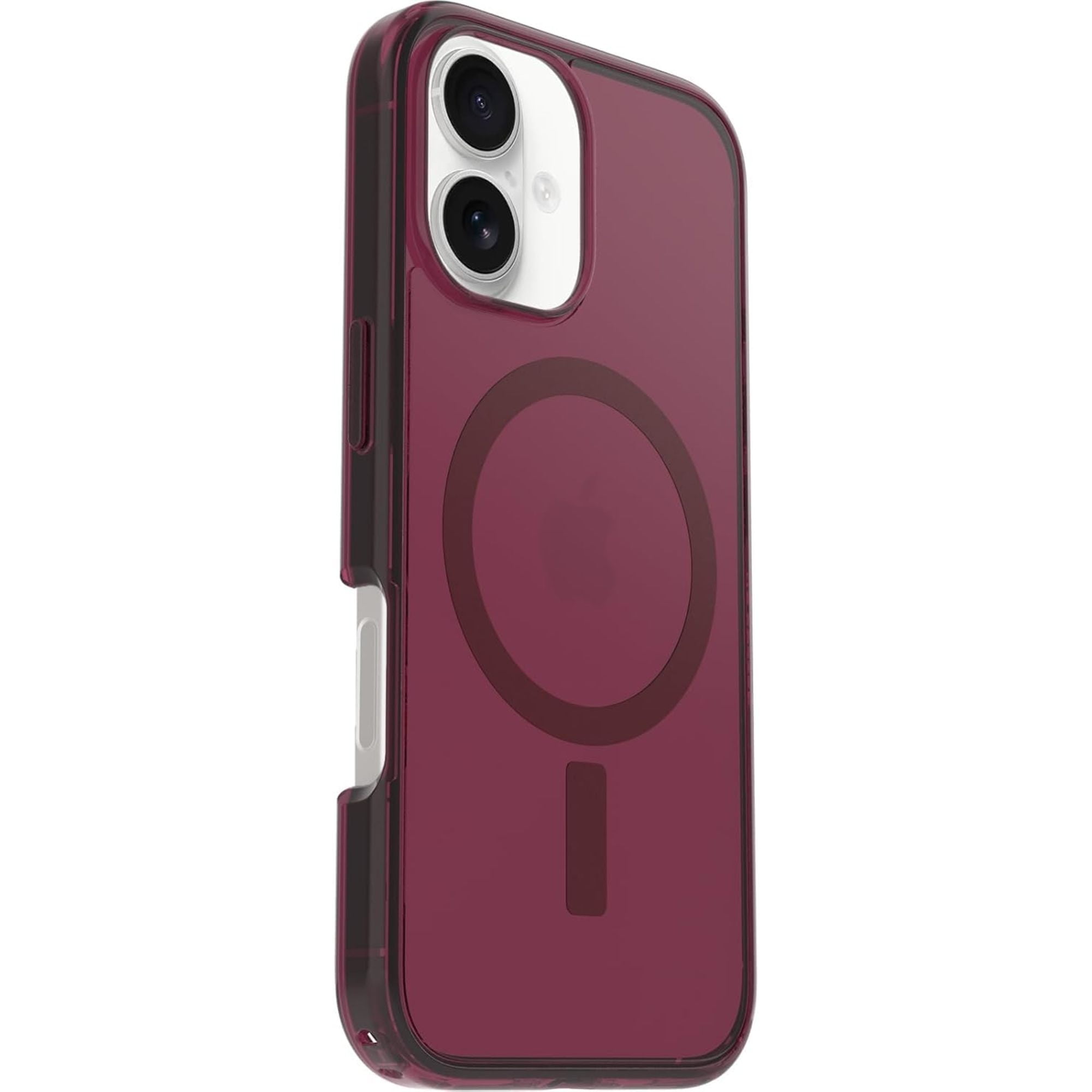 OtterBox iPhone 16 Plus - Symmetry MagSafe Case - Ultra-Slim - Raised Edges Protect Camera & Screen - Up Beet (Red)