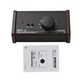 thumbnail image 2 of Passive Monitor Controller with XLR 3.5mm Inputs Outputs Supports Attenuation Control Mute Function, 2 of 7