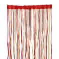 thumbnail image 2 of SEW TRENDS 2 Yards of 12" Long Chainette Fringe Multicolor Two Tone Thread Tassel Curtain Trim-Red & Gold, 2 of 8