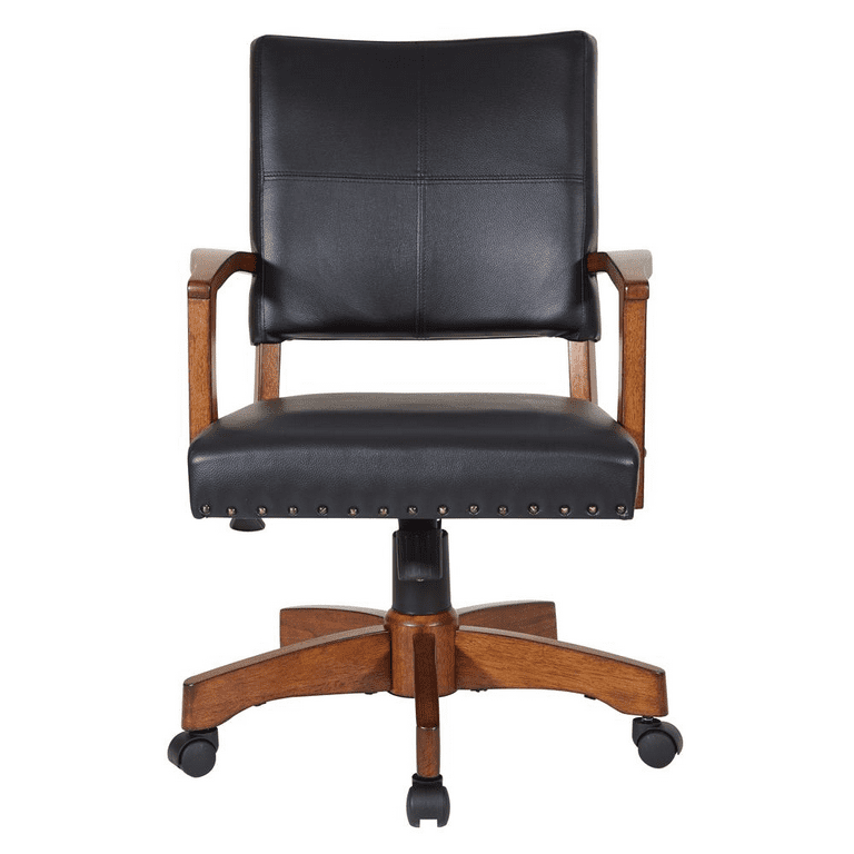 Leather bankers chair hot sale