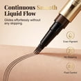 thumbnail image 7 of Waterproof 4-Tip Microblading Eyebrow Pen for Busy Women & Makeup Lovers, Natural Hair-Like Strokes All Day, Smudge-Proof & Long-Lasting(Dark Brown, 1PC), 7 of 7