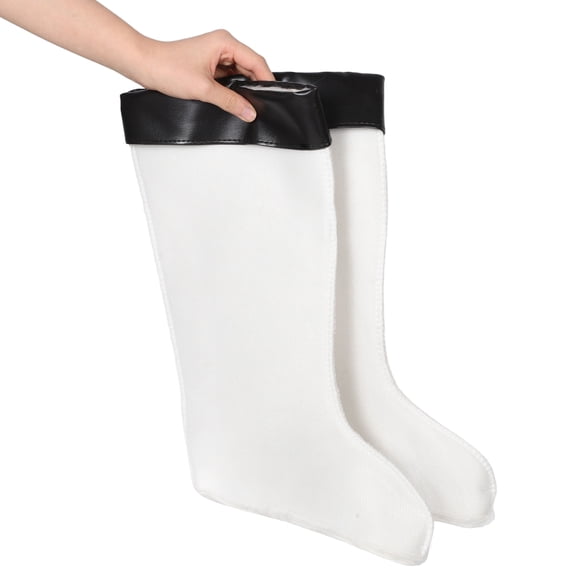 ETHZZLE 1 Pair High Shaft Rain Boot Liner with Breathable and Soft Cloth for Winter Warmth