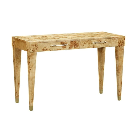 TOV Furniture Brandyss Natural Burl Work Desk