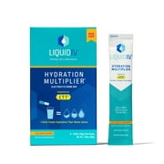 Liquid I.V. Hydration Multiplier Electrolyte Powder Packet Drink Mix, Golden Cherry, 6 Ct