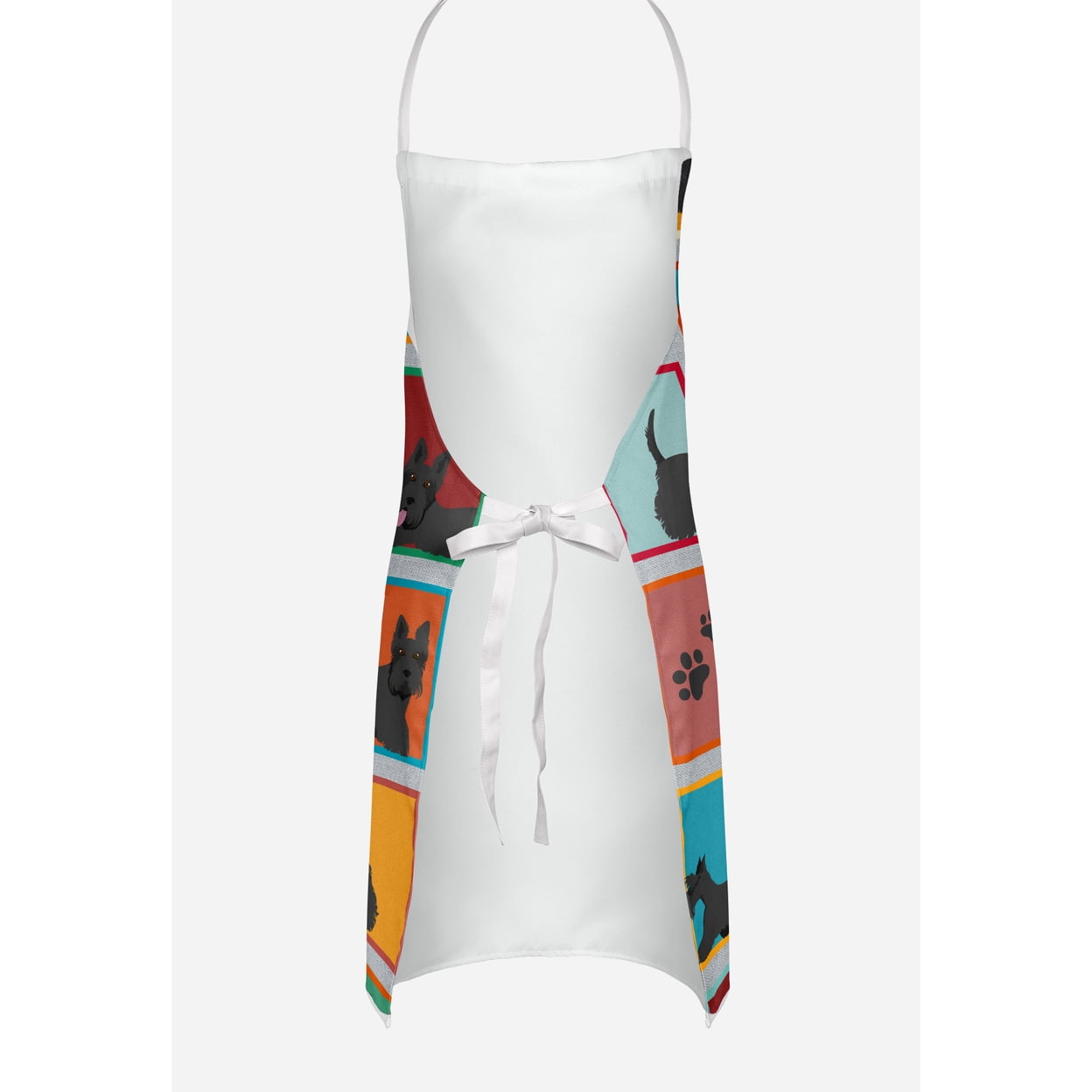 Lots of Scottish Terrier Apron 27 in x 30 in