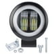 thumbnail image 2 of Lámpara Auxiliar De Luz Antiniebla LED 4D Lente Doble 20W Con Ojo De ángel Para Motocicletas ATV Camión Barcos, 2 of 8